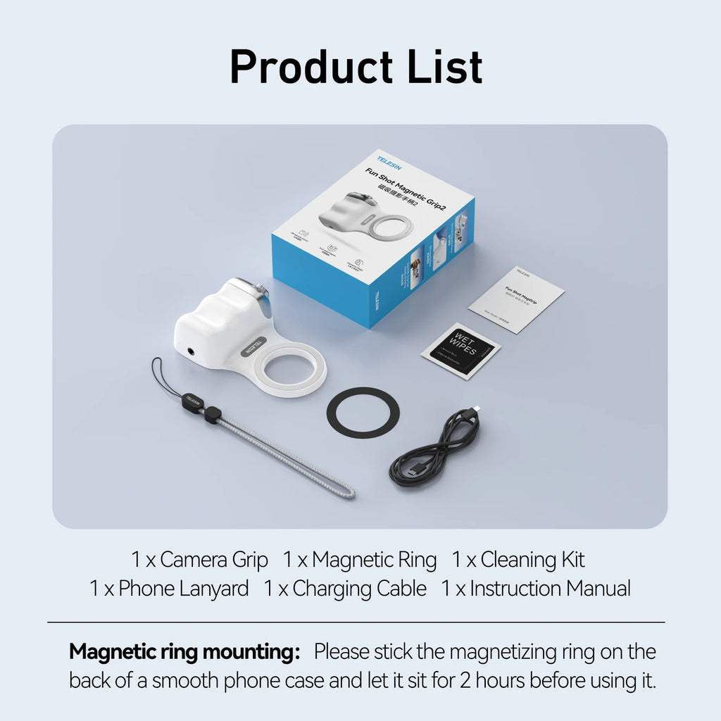 Poignée magnétique téléphone